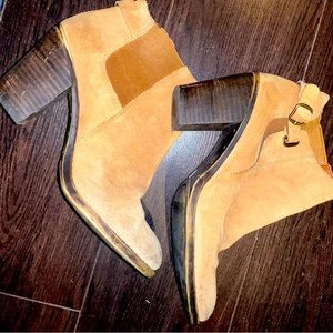 LUCKY BRAND HEELED BOOTIES